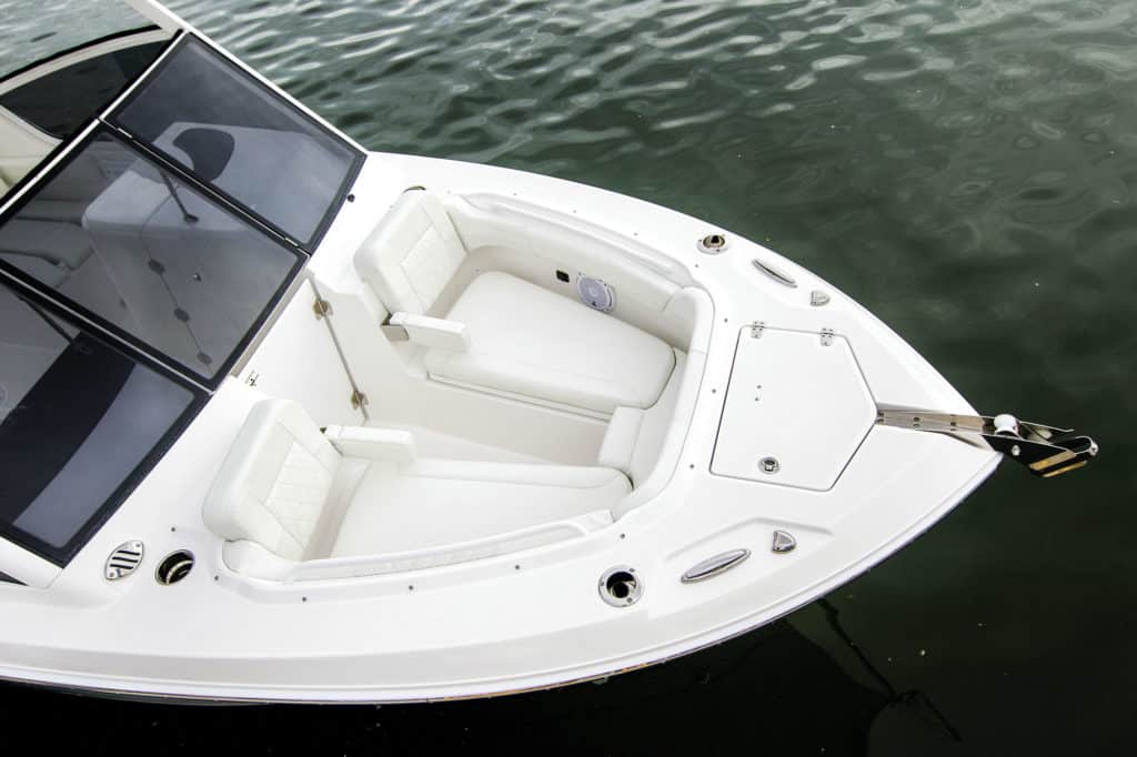 EdgeWater 230 CX Bow Seating