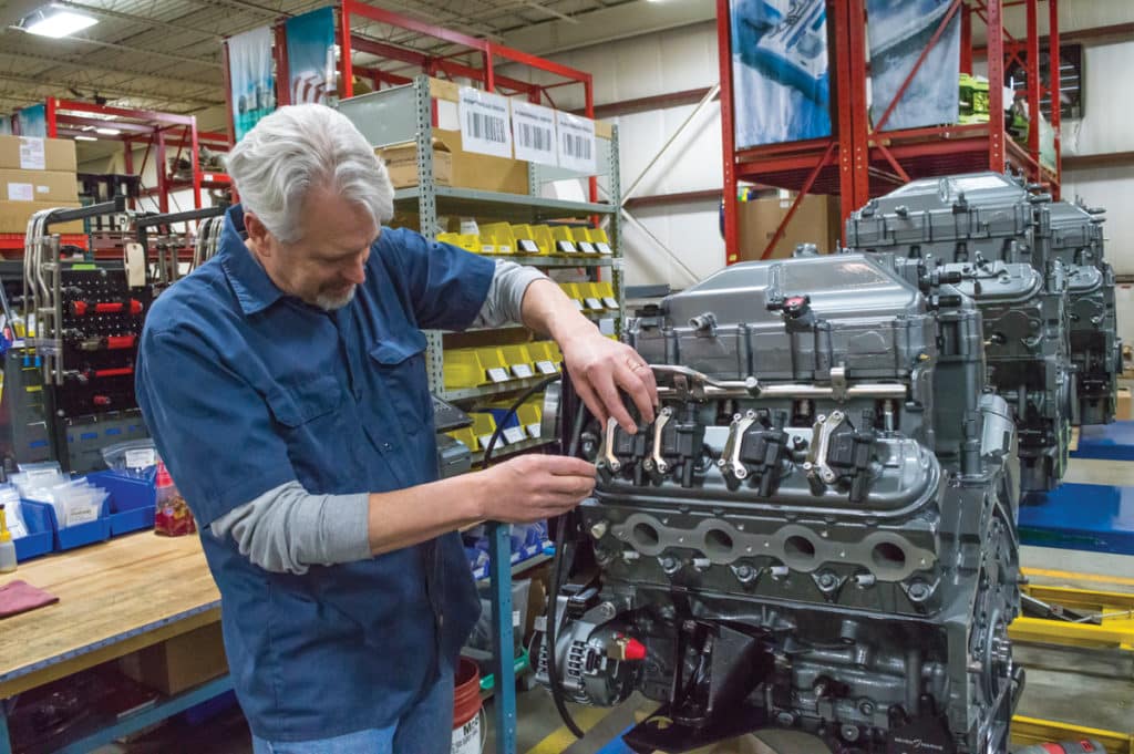 Building a Seven Marine Outboard