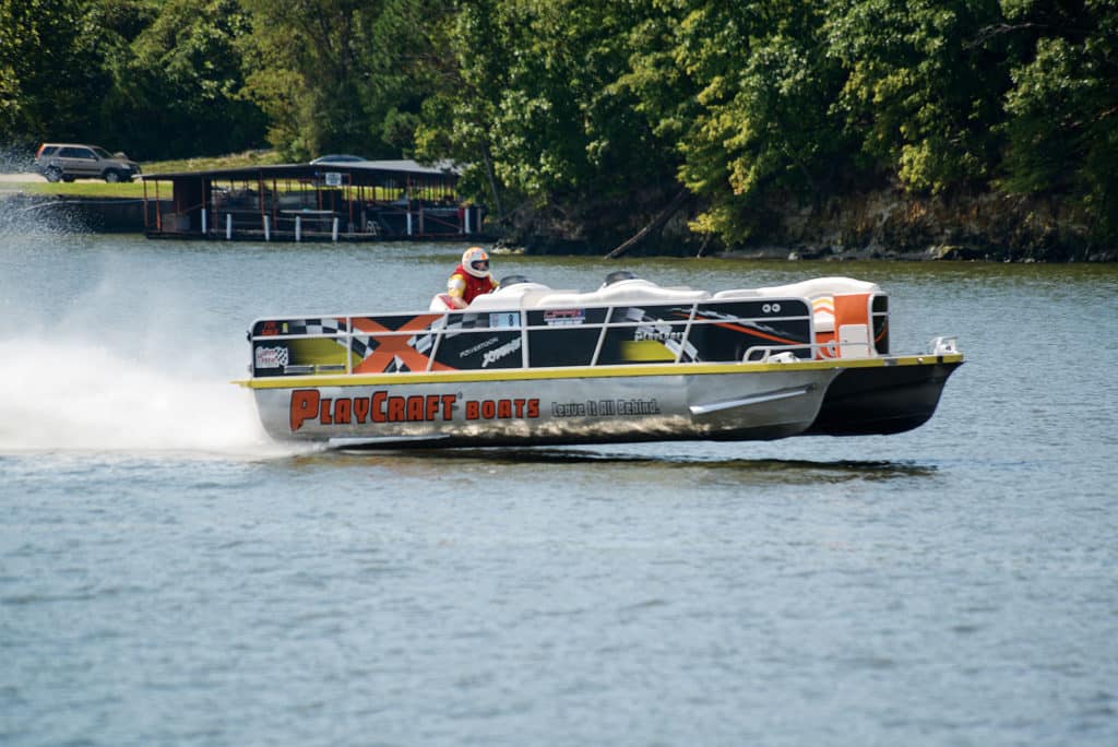 Fast Pontoon Boats