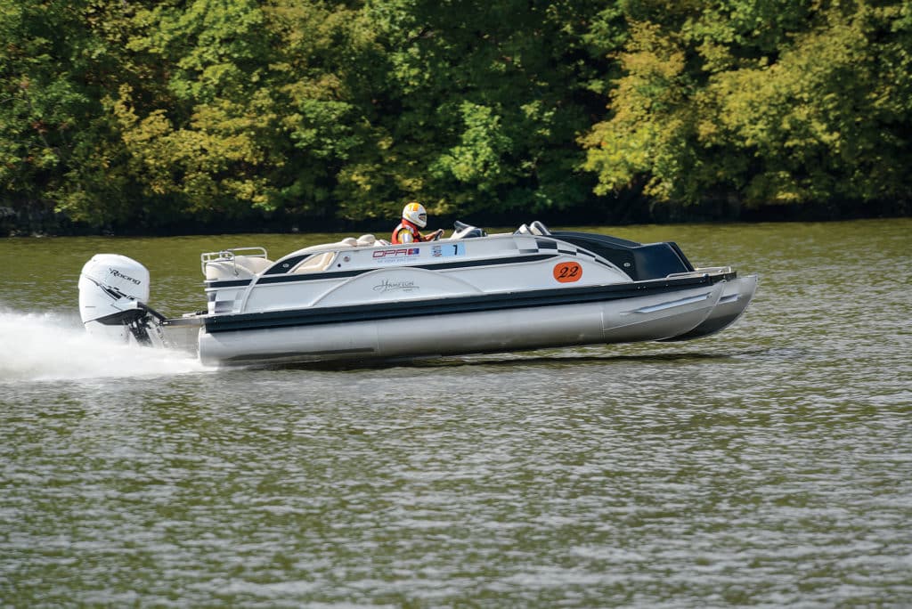 Fast Pontoon Boats