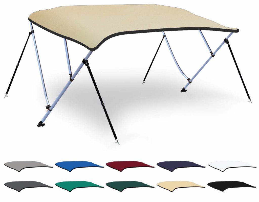 XGEAR 3-4 Bow Bimini Top Boat Cover