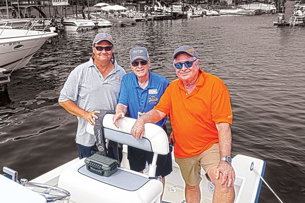 Standing at the helm of the Calypso