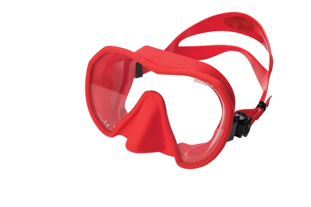 Single-Lens Dive Masks