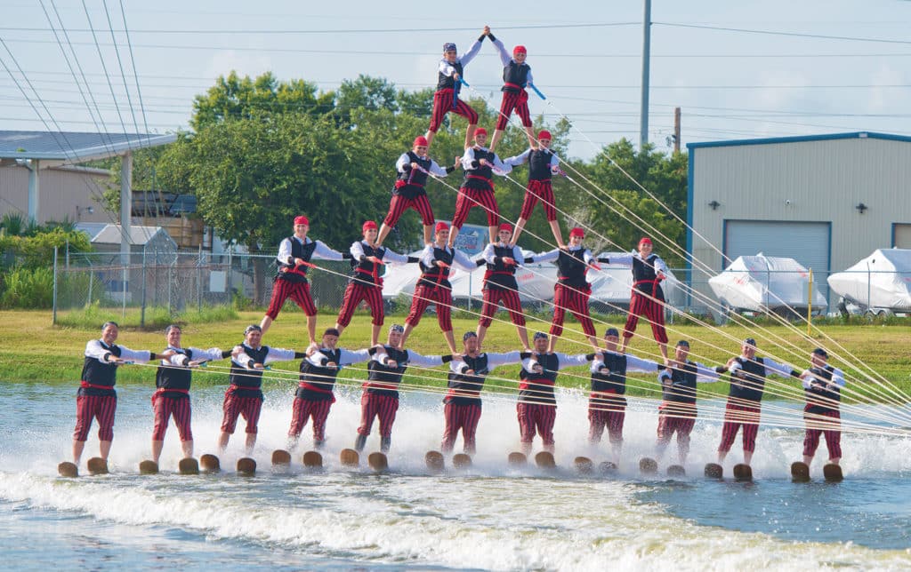 The Tampa Bay Water Ski Show Team Continues to Amaze