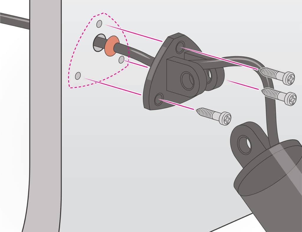 Installing Electric Trim Tabs