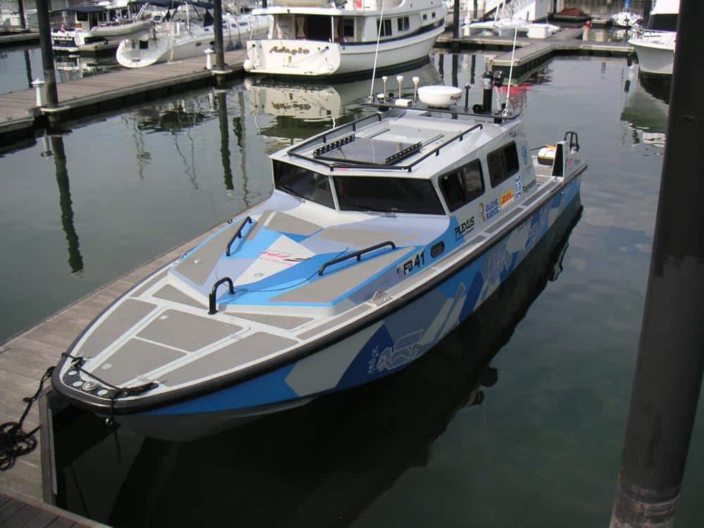 Fabio Buzzi's Bermuda Challenge boat