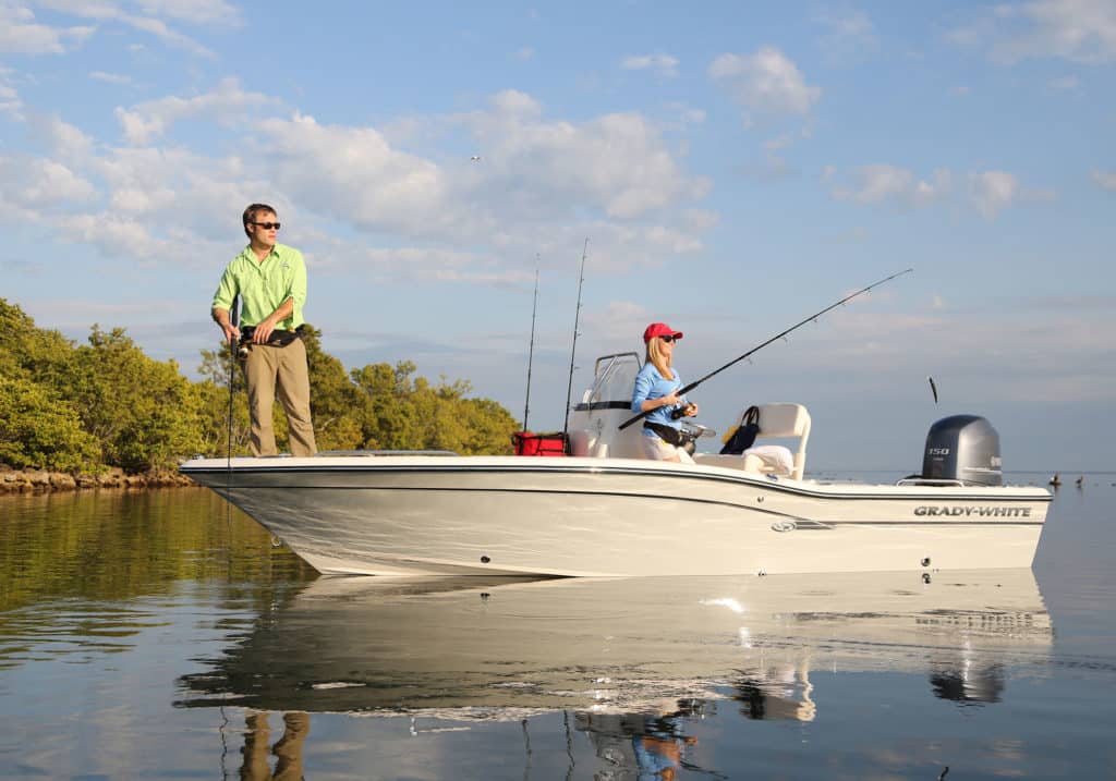 Grady-White 191 Coastal Explorer fishing