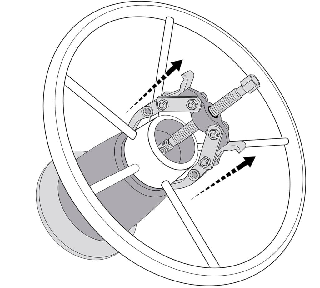 Replacing a Hydraulic Helm Seal