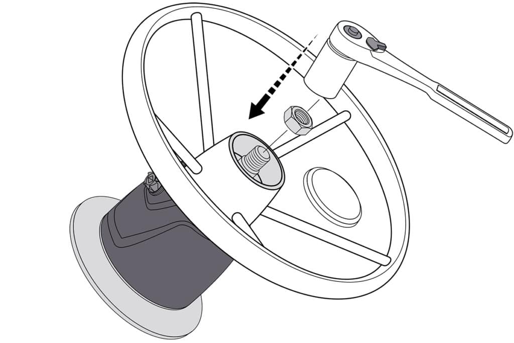 Replacing a Hydraulic Helm Seal