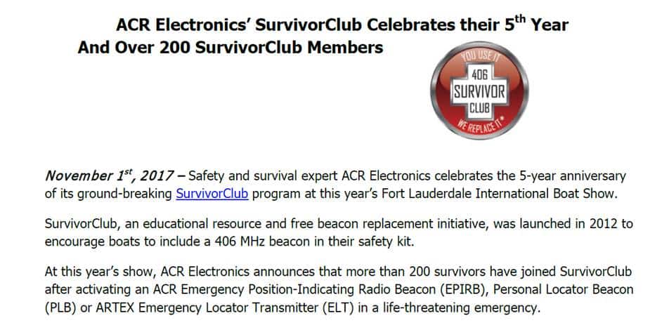 ACR Survivor Club