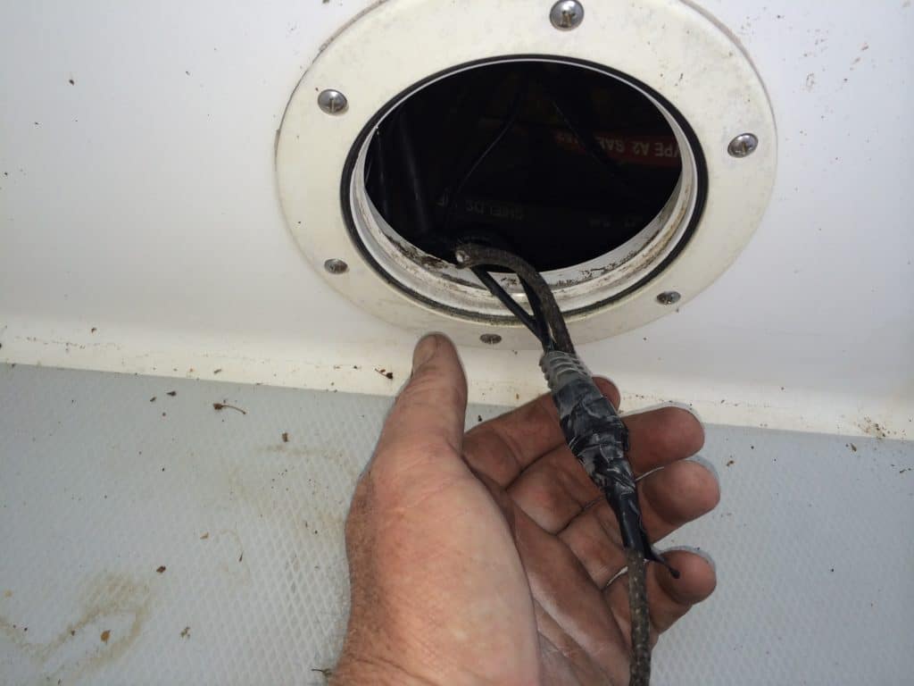 marine electronics cable installation tip 2
