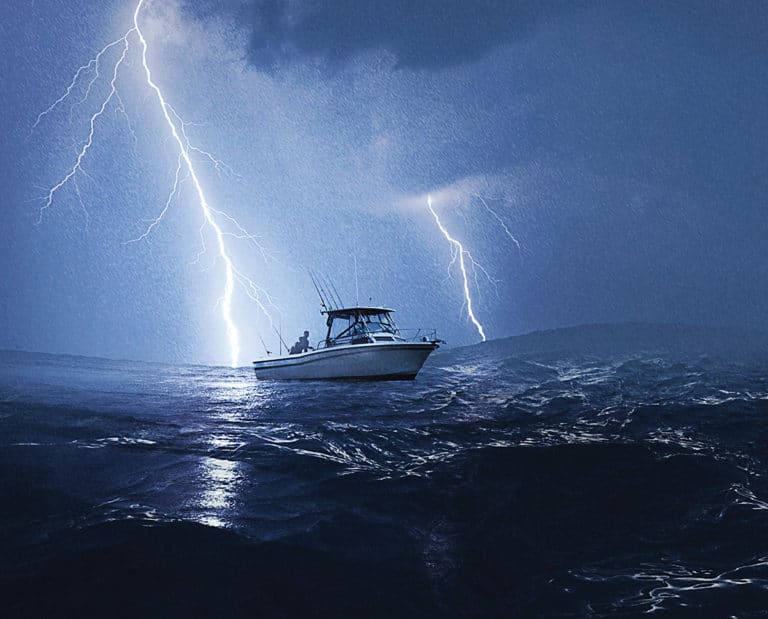 Surviving Lightning Strikes While Boating