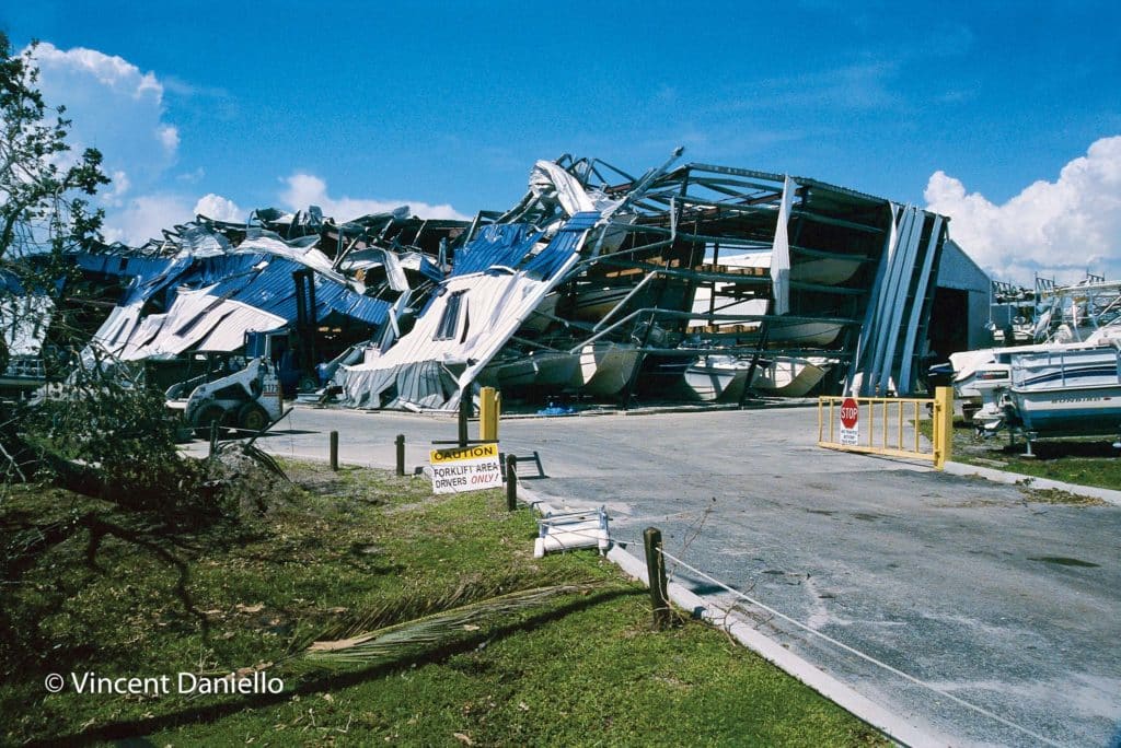 Wow--Hurricane Charley smacked this place!