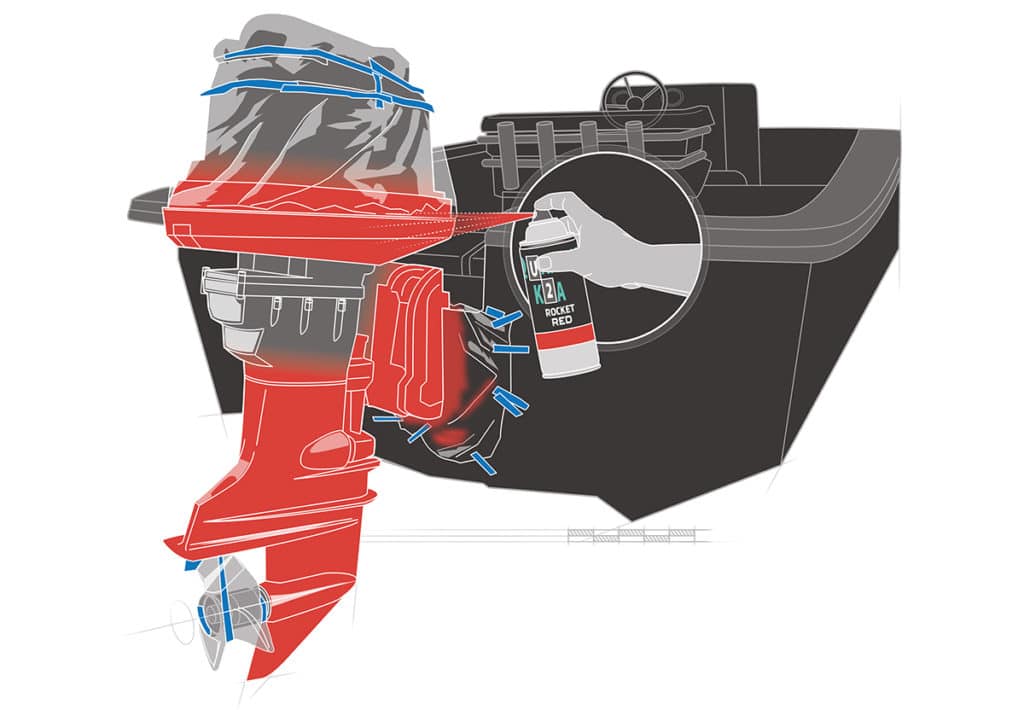 Painting Your Outboard Motor