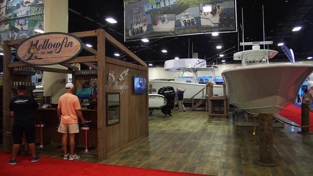 Yellowfin Boats On Display