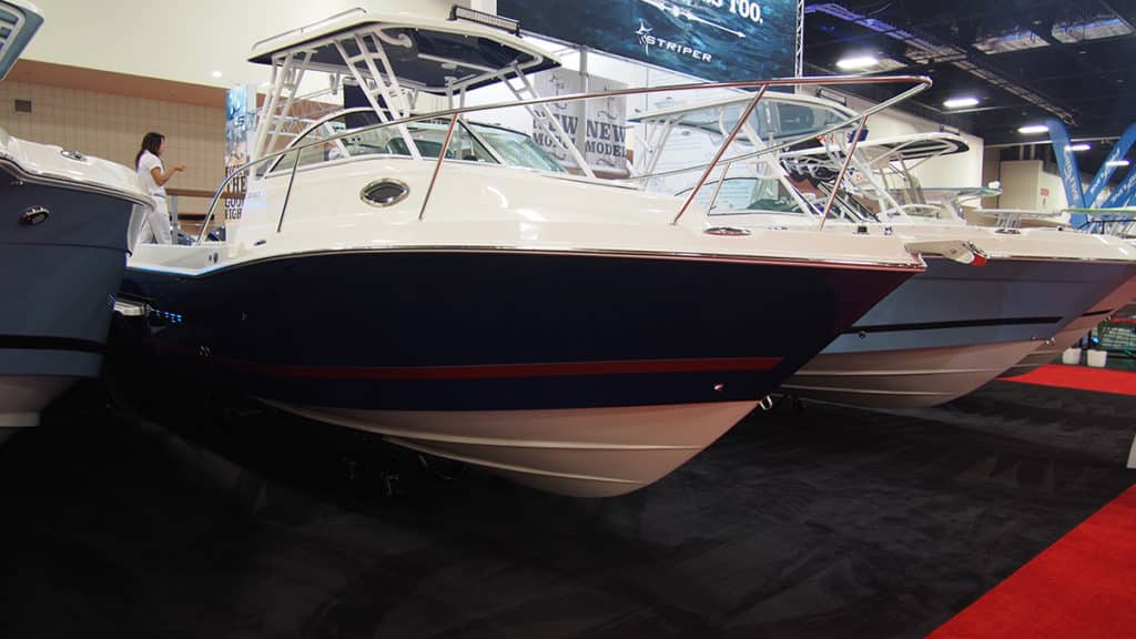 Striper Boats On Display