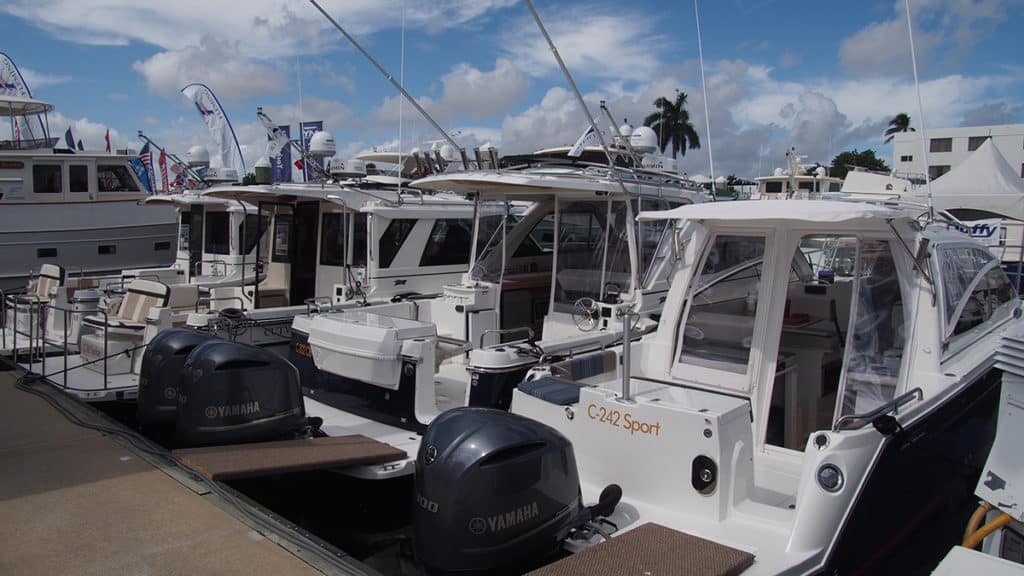 Cutwater Boats C-242 Sport and C-302 OB