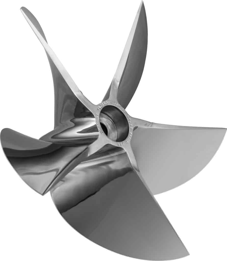 Mercury Racing CNC Cleaver propeller