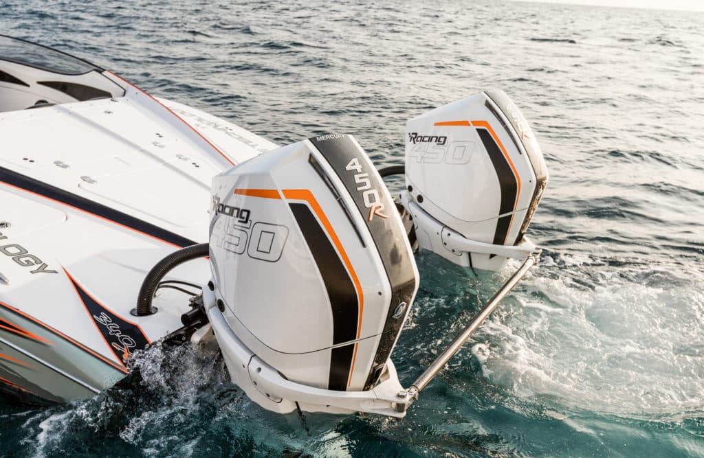 Mercury Racing 450R outboards