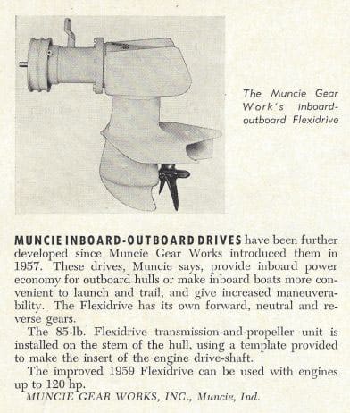 Go-Fast Blast from the Past: Muncie Gear Works Sterndrive
