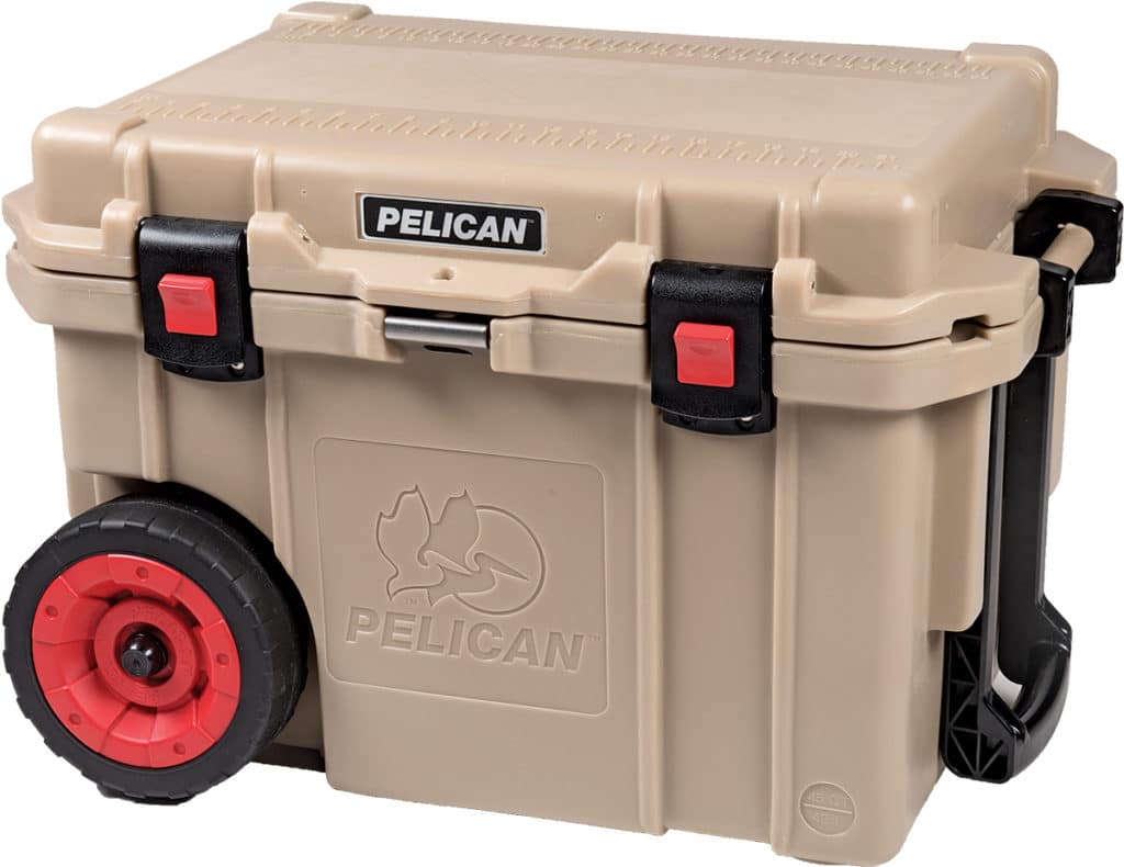Pelican 45QT Wheeled Elite Tan