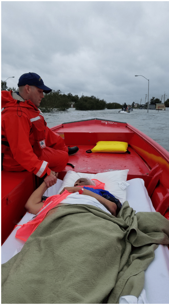 USCG Flood Punt In Action