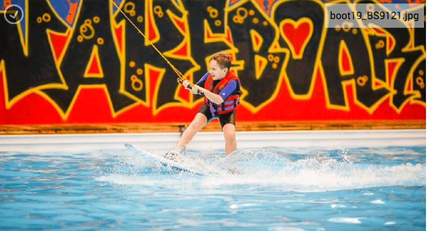 Wakeboarding at boot Dusseldorf