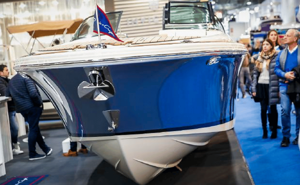 Boats of all types at boot Dusseldorf