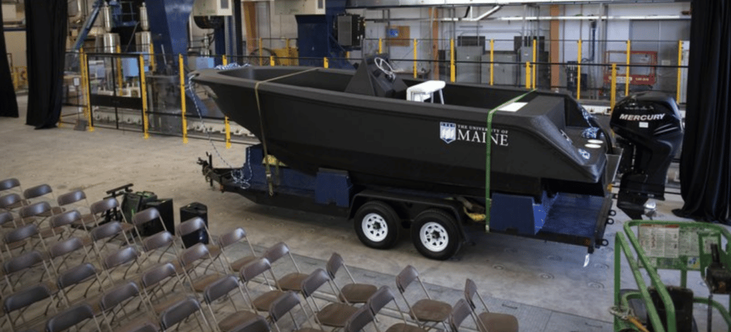 University of Maine 3D prints boat
