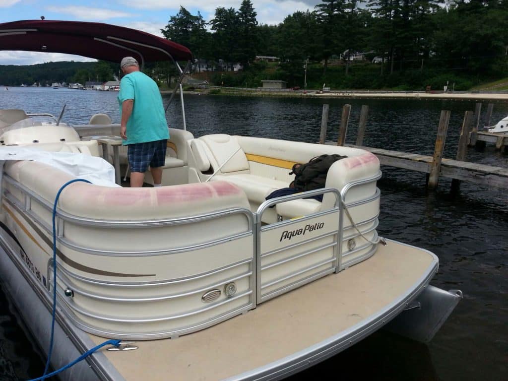 Pink Stains on Boat Seats: A Fix!