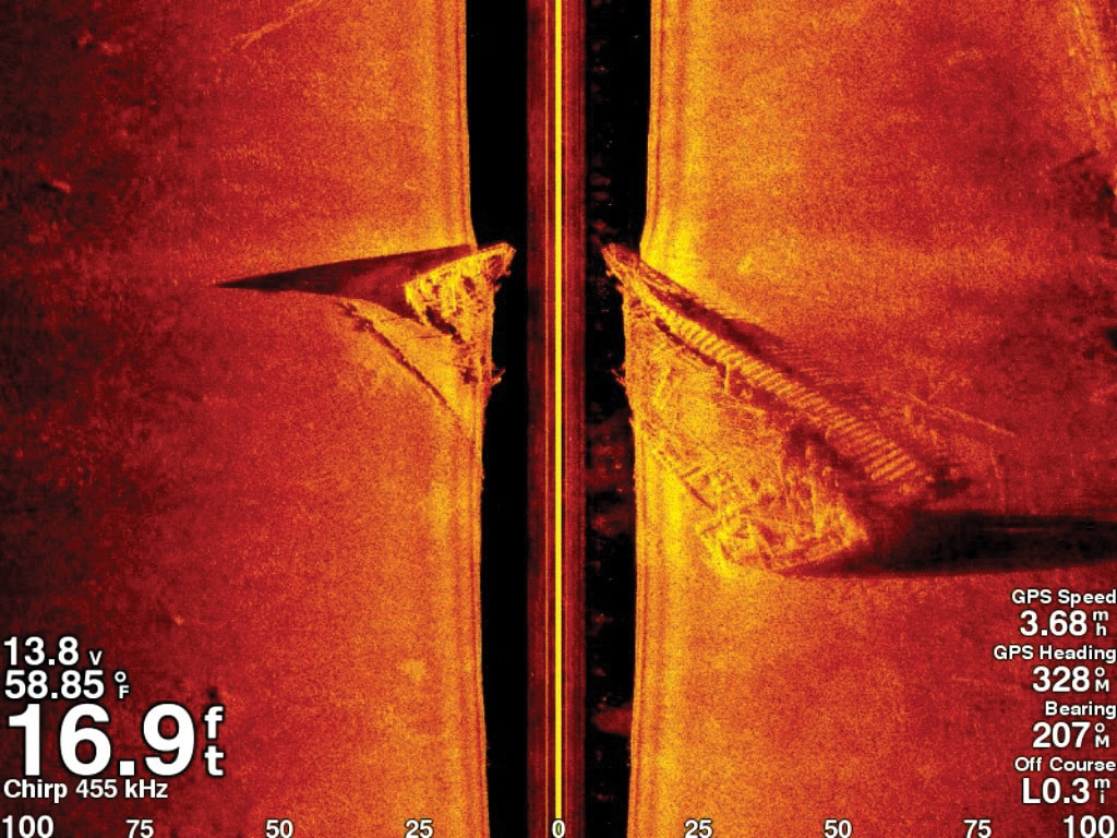 Side-Looking Sonar Fishing