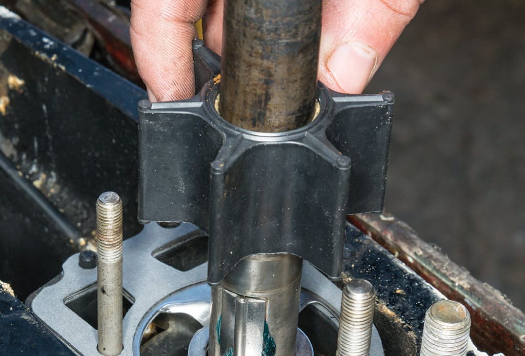 How to Service a Sterndrive Water Pump Impeller