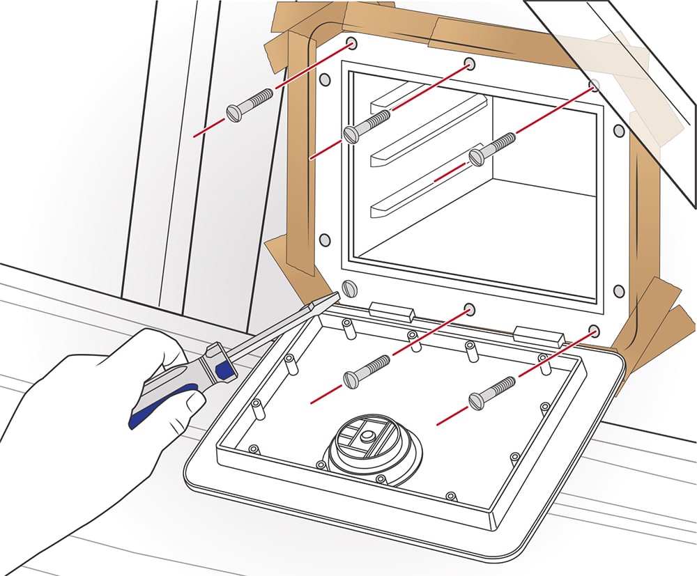 Installing a Tackle Locker