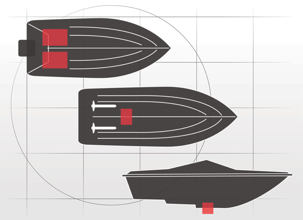 Flush-Mount Through-Hull Transducers