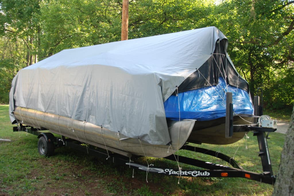 Covered Pontoon