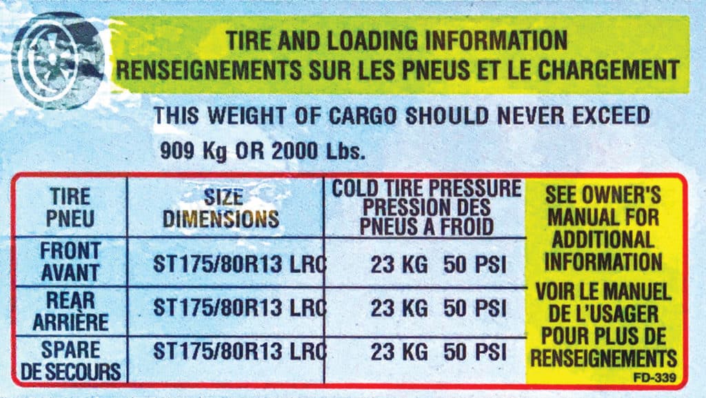 Properly Inflating Trailer Tires