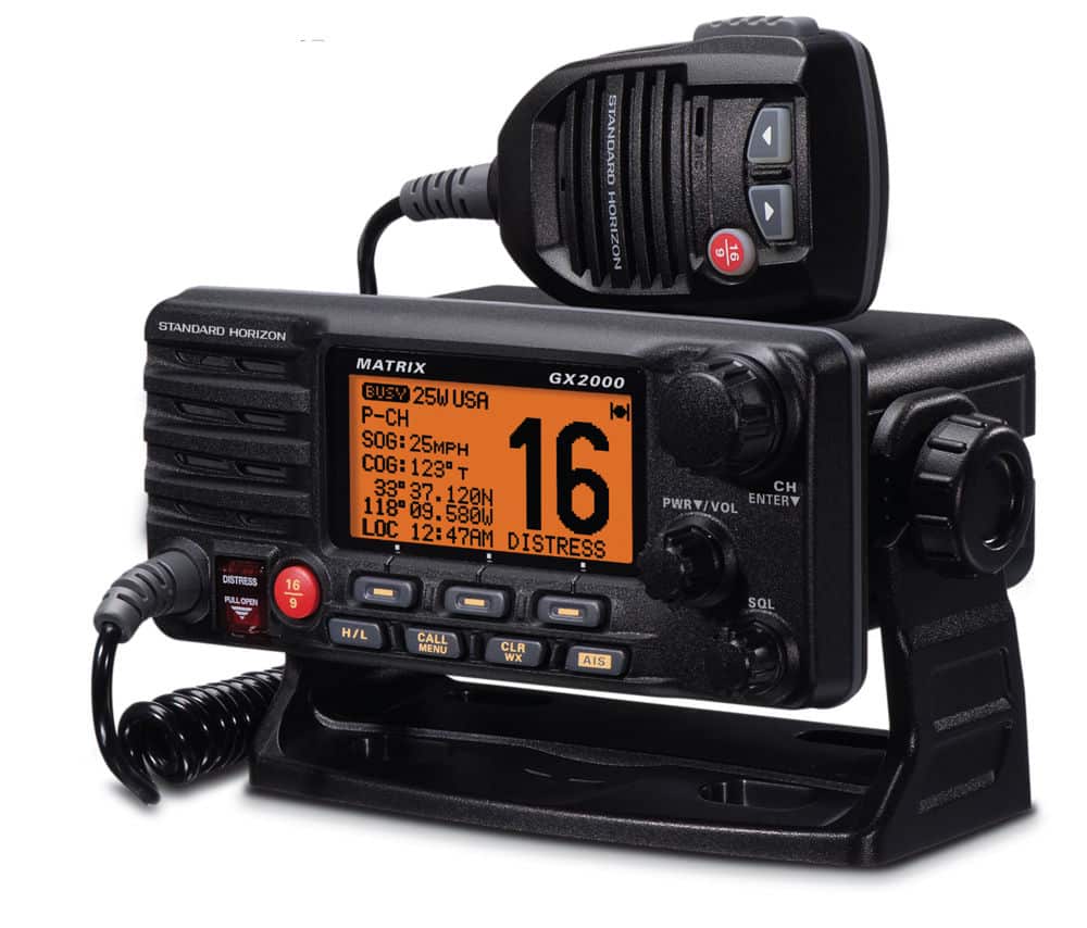 VHF Radio Hail Function