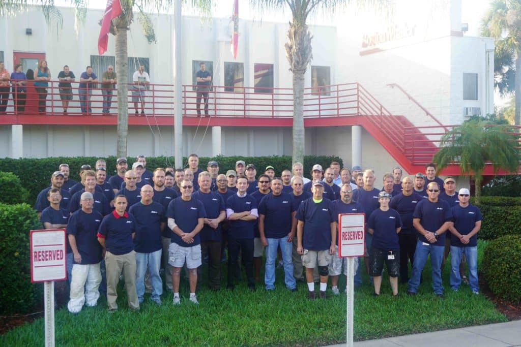 Boston Whaler honors employee-veterans (day shift)