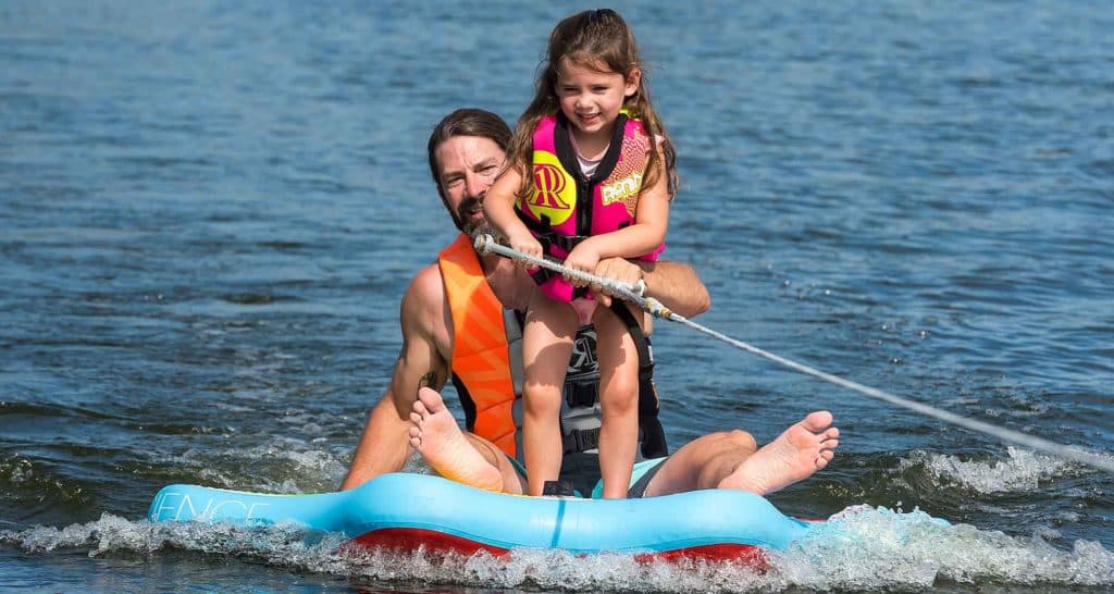 Teaching Others How to Water Ski