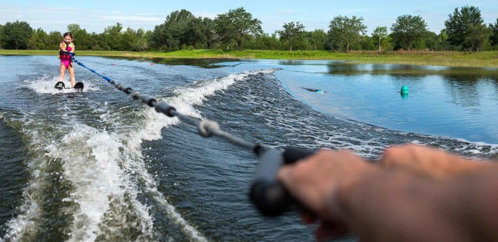 Teaching Others How to Water Ski