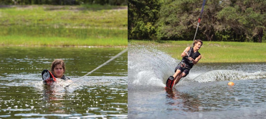 Teaching Others How to Water Ski