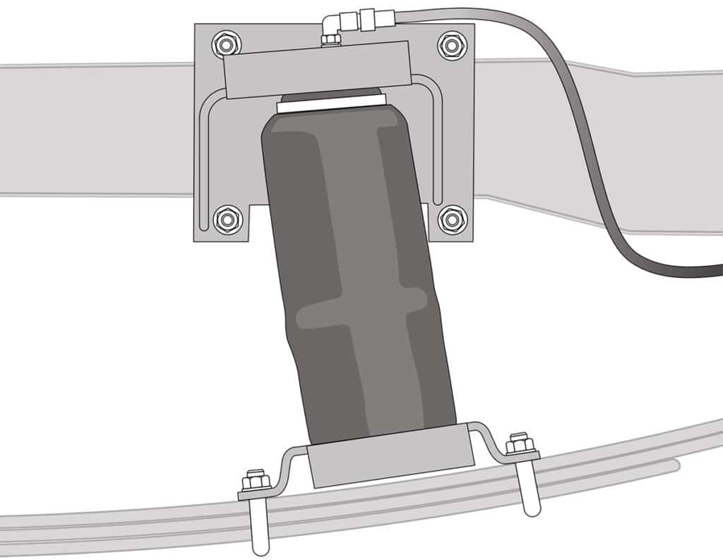 Installing a Tow-Vehicle Air Suspension System