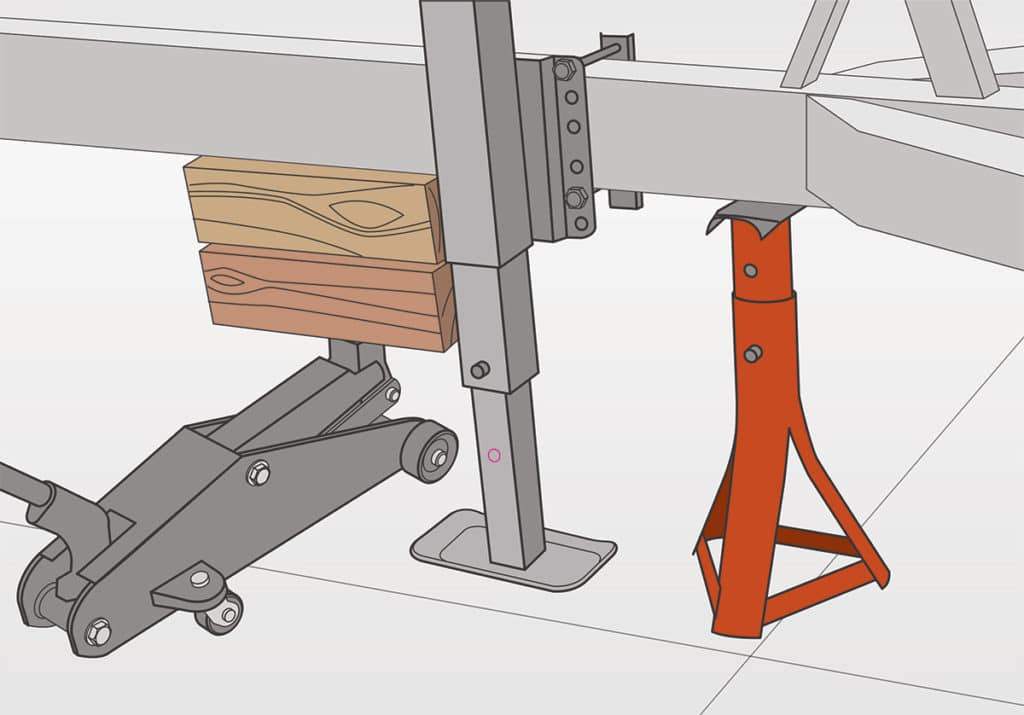 Changing Out a Trailer Tongue Jack