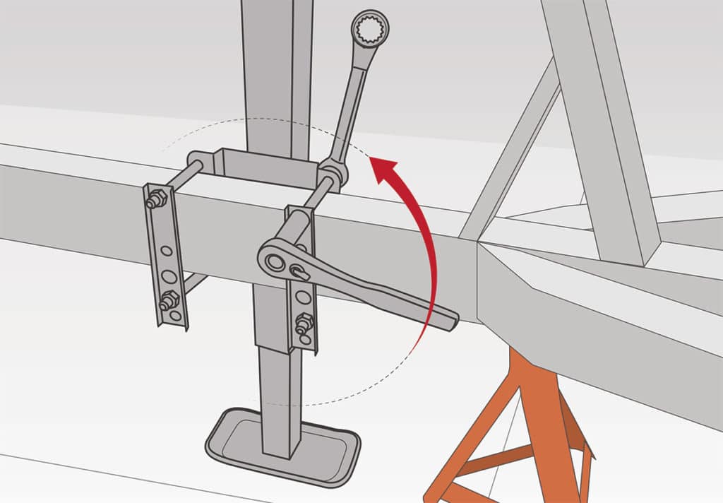 Changing Out a Trailer Tongue Jack