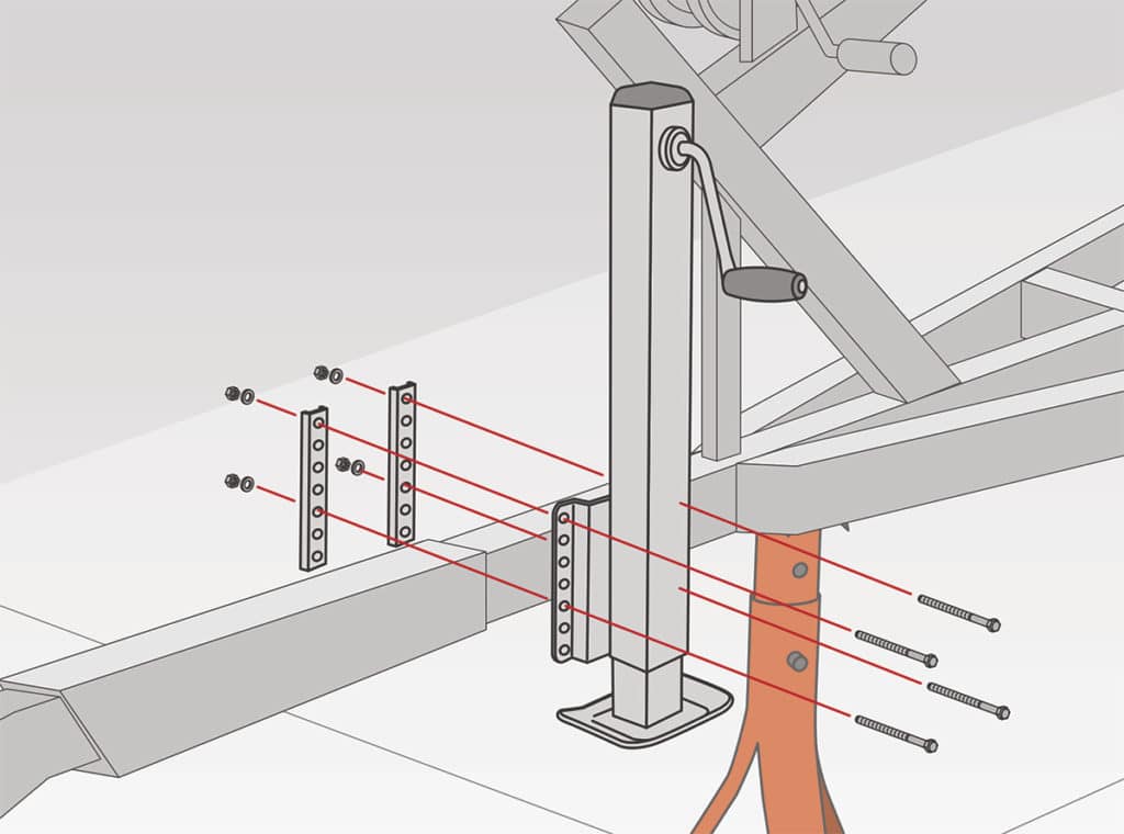 Changing Out a Trailer Tongue Jack