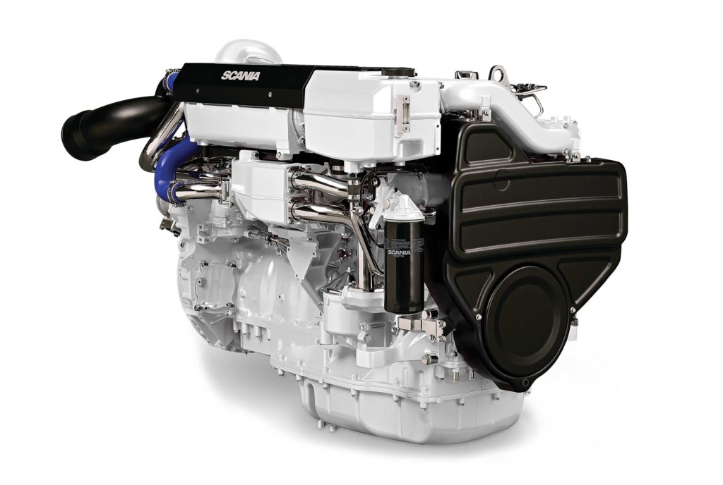 Scania diesels are lightweight and efficient
