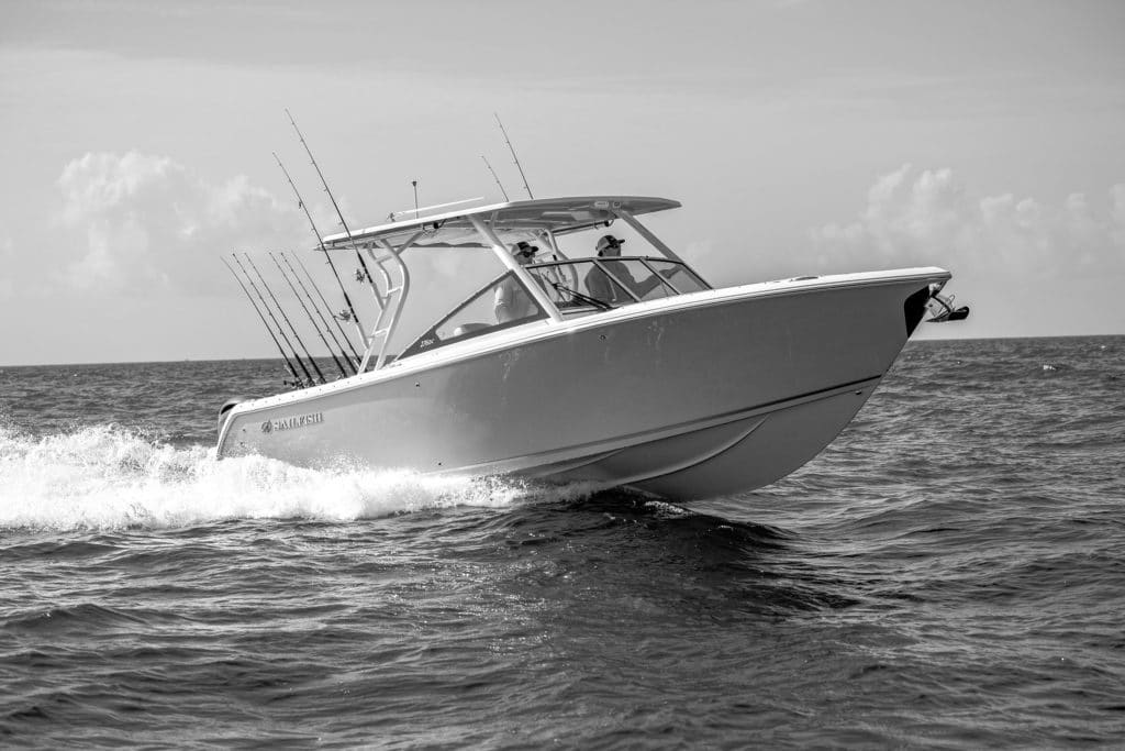 Sailfish 276 DC cruising