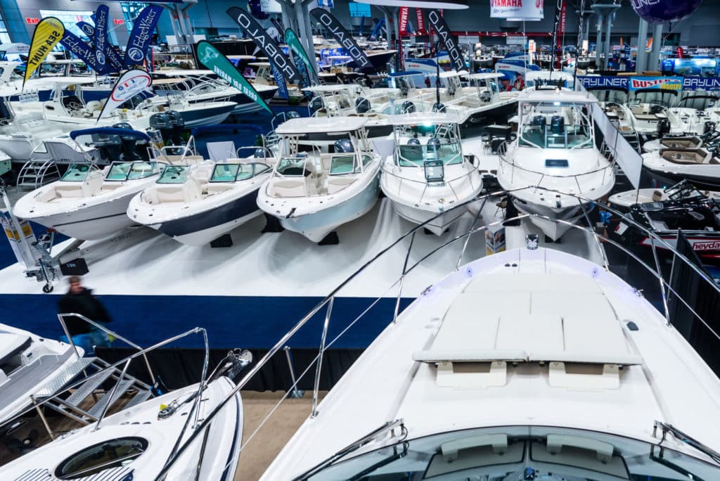 Boats at the show