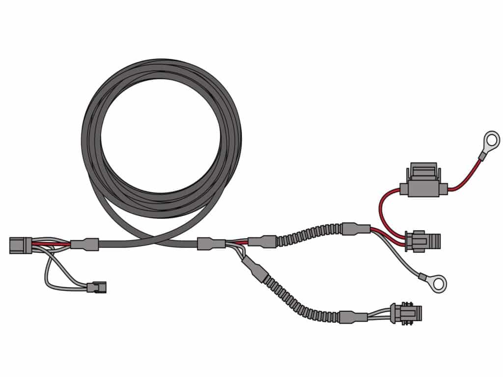 Routing the wire harness