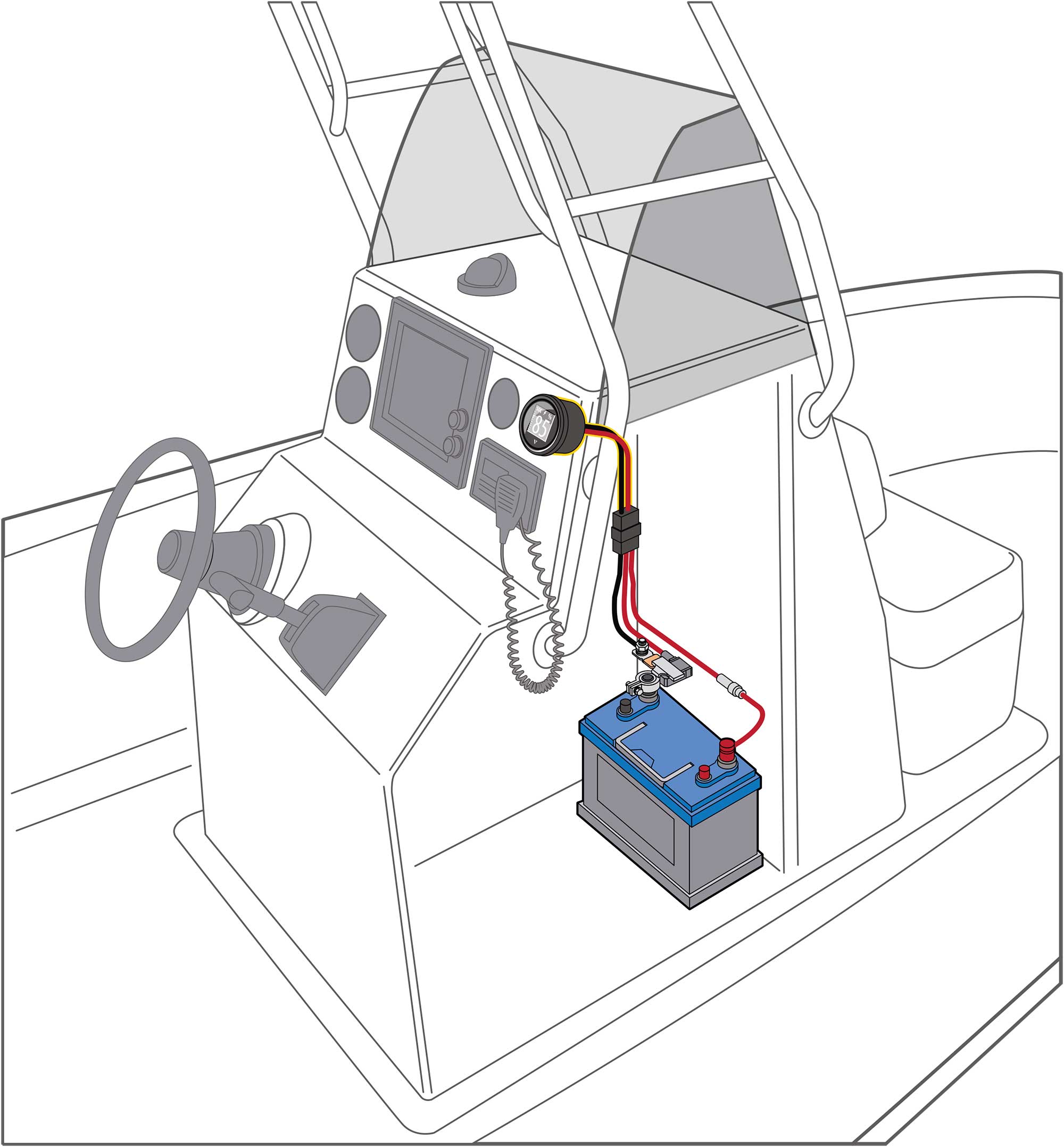 Installing a Battery Monitoring System Boating Mag